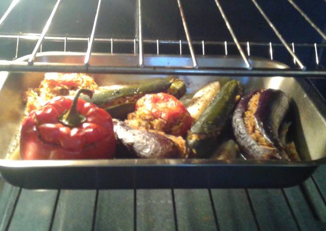 Resep Greek Stuffed Vegetables/ Gemista Resep Greek Stuffed Vegetables/ Gemista