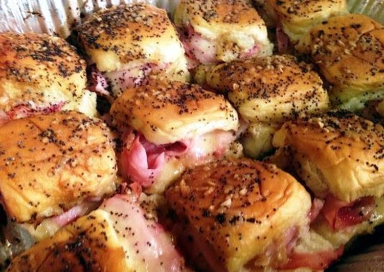 Cooking Ham Sliders