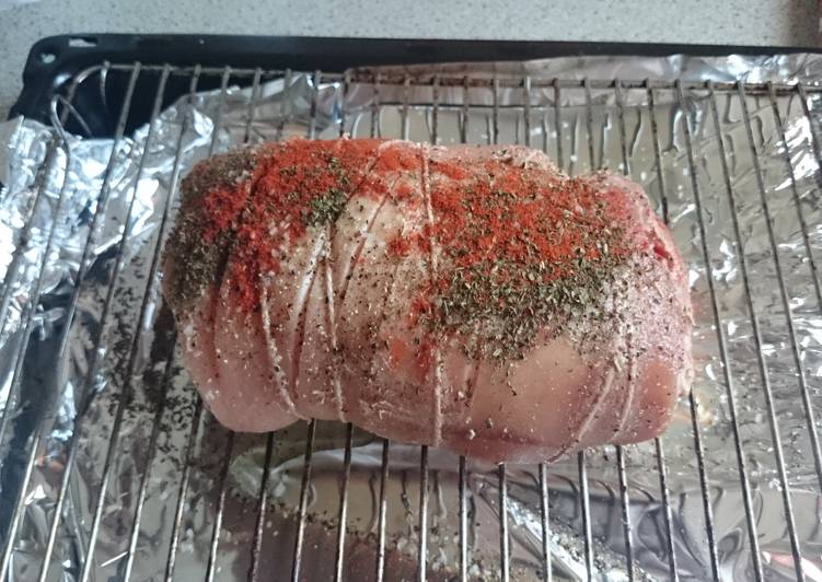 Roast Pork Joint Recipe by amybethan.dye Cookpad