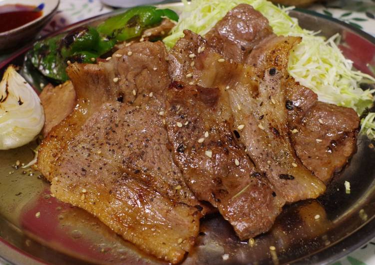 Yakiniku (Grilled Beef Japanese style) Recipe by