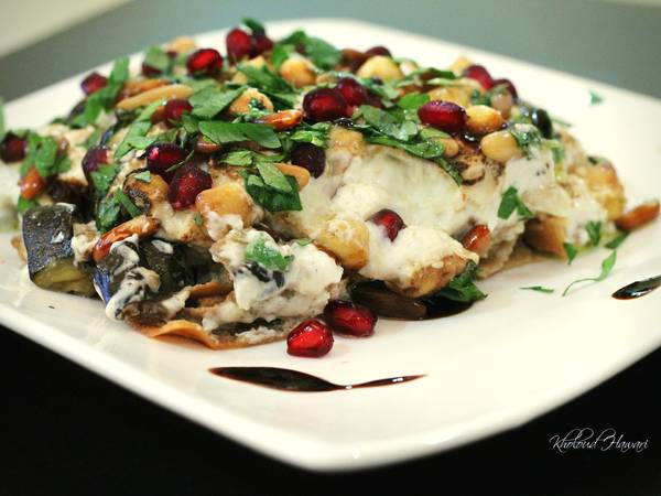 Eggplant Fatteh