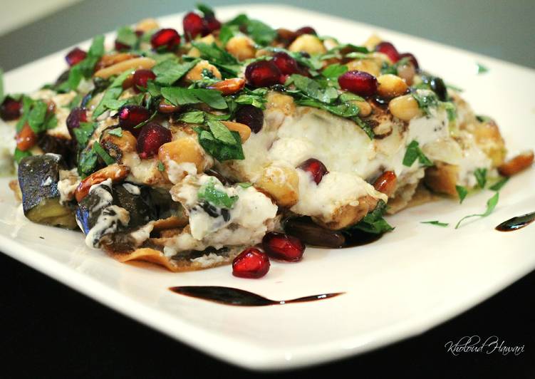 Eggplant Fatteh Recipe by Kholoud Hawari Cookpad