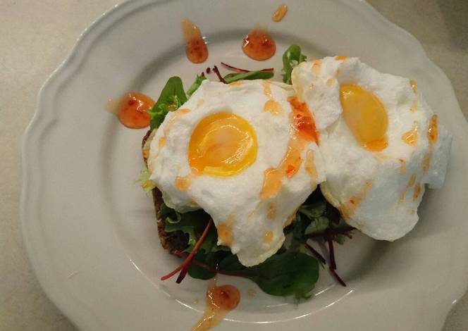 Resep SarahsBD- Fluffy fried Eggs Resep SarahsBD- Fluffy fried Eggs