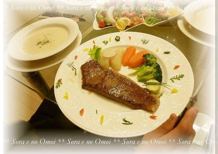  Christmas Dinner Beef Steak Recipe by cookpad japan Cookpad