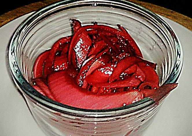 Resep Tex's Easy Pickled Red Onions 🍲