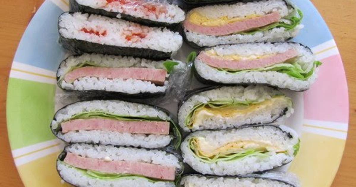 Onigiri sandwich recipes - 9 recipes - Cookpad