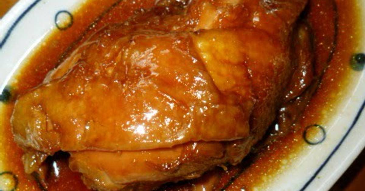 Braised Chicken Thighs with Demerara Sugar and Soy Sauce Recipe by