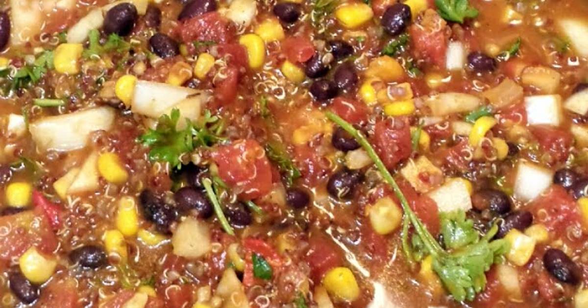 Quinoa chili Recipe by Fabii23 Cookpad