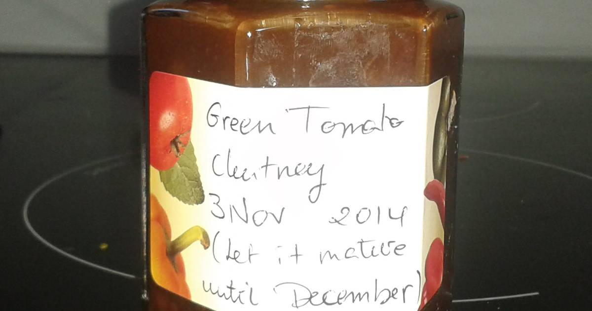 Green tomato chutney Recipe by almu21 - Cookpad