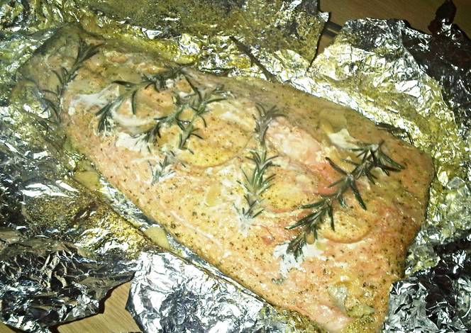 Resep Baked Salmon