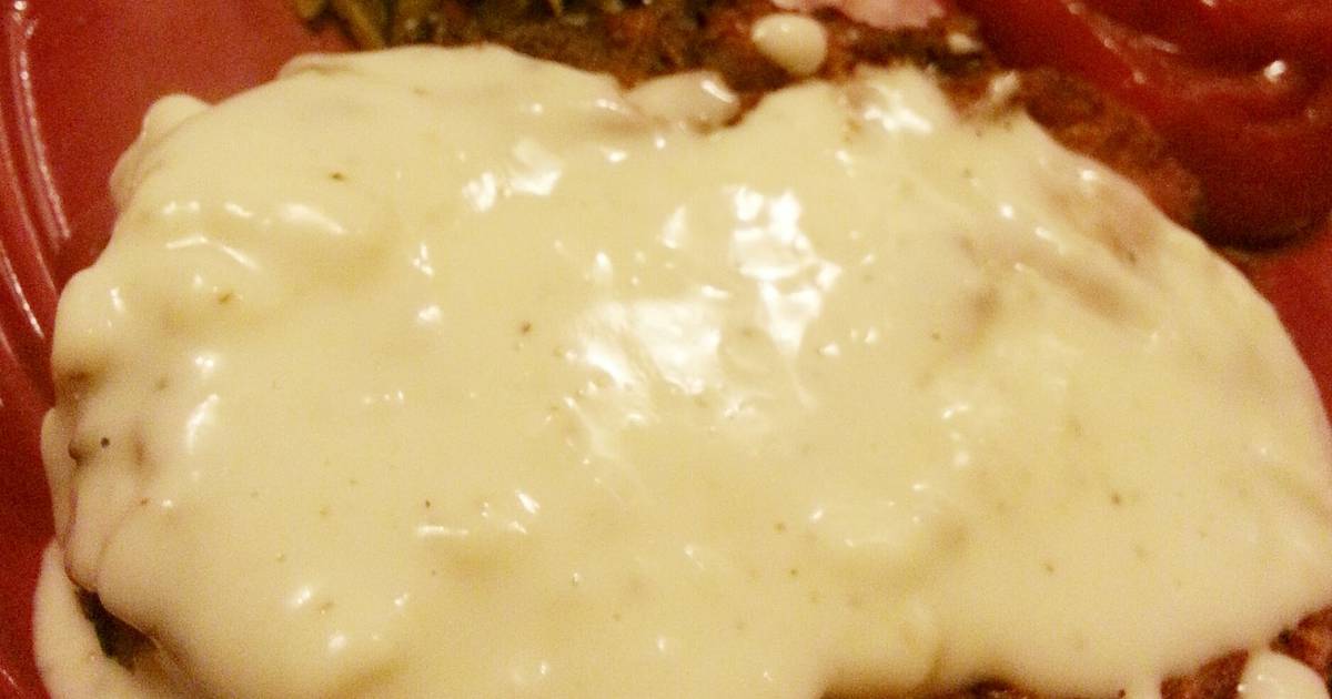 Chicken Fried Steak & Pepper Gravy Recipe by Sandi Cookpad
