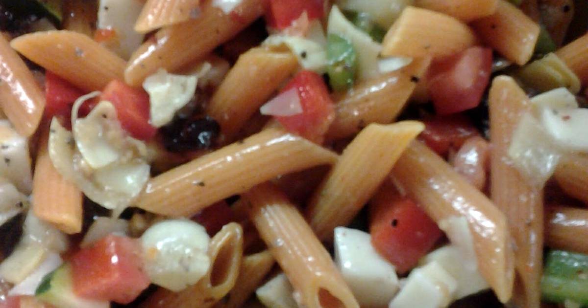 Veggie Penne Pasta Salad Recipe by sammie27 - Cookpad