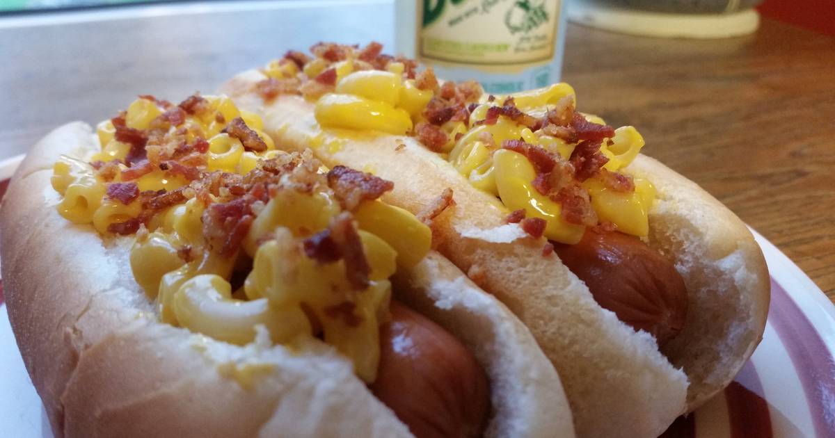 Bacon Mac & Cheese Dogs Recipe by starman36 Cookpad