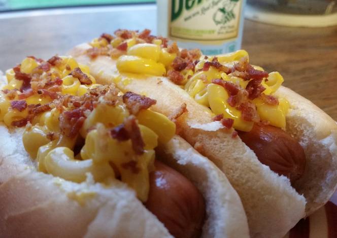 Resep Bacon Mac & Cheese Dogs