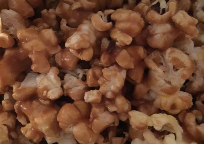 Resep Crazy Peanut Butter Popcorn