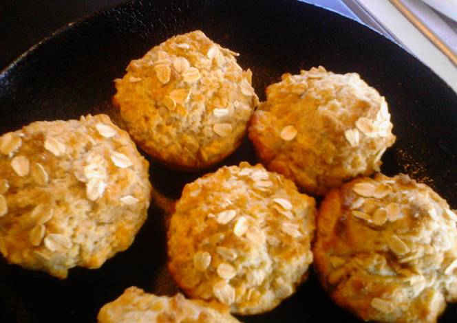 Resep "Classic" Oatmeal Muffins Resep "Classic" Oatmeal Muffins