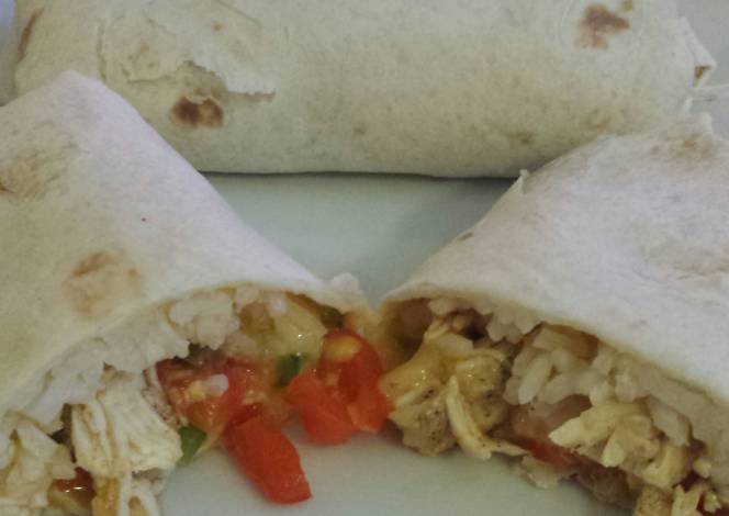 Resep Stuffed, Baked Burritos