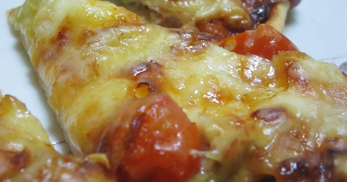 Easy, Crispy Rice Flour Pizza Recipe by cookpad.japan Cookpad