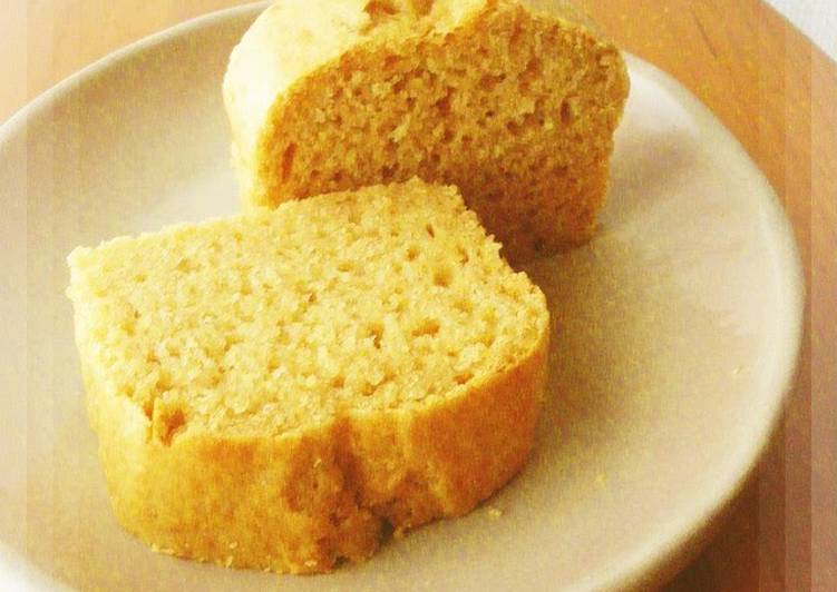 Fluffy Tofu and Kinako Roasted Soy Flour Cake Recipe by cookpad.japan