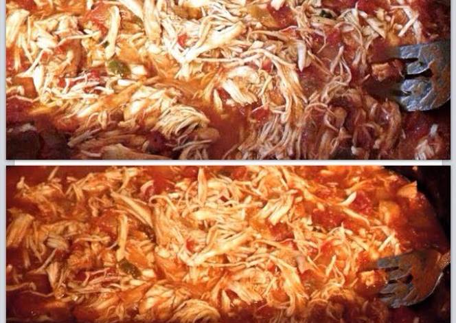 Resep Stewed Shredded Chicken