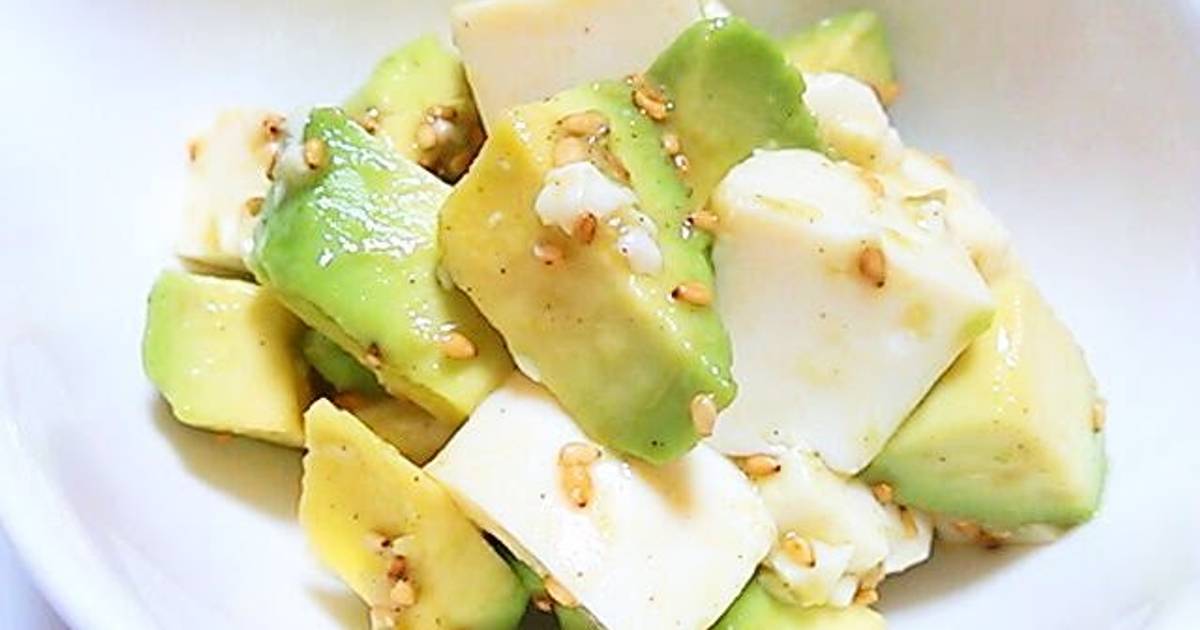 Avocado and Tofu Namul (Koreanstyle Salad) Recipe by cookpad.japan