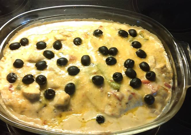 Resep Chicken Enchilada Casserole