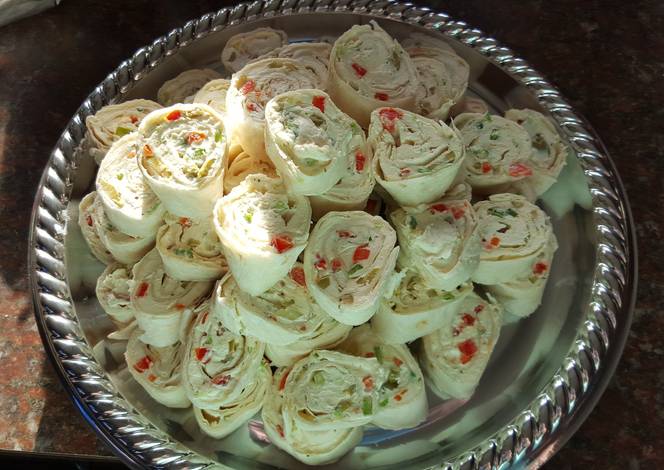 Resep Colorful Cream Cheese Pinwheels Resep Colorful Cream Cheese Pinwheels