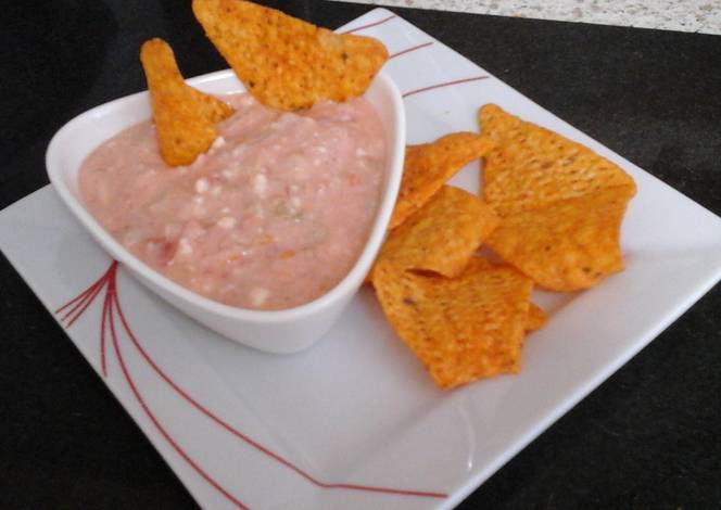 Resep My Vegan Dip with Nachos Resep My Vegan Dip with Nachos