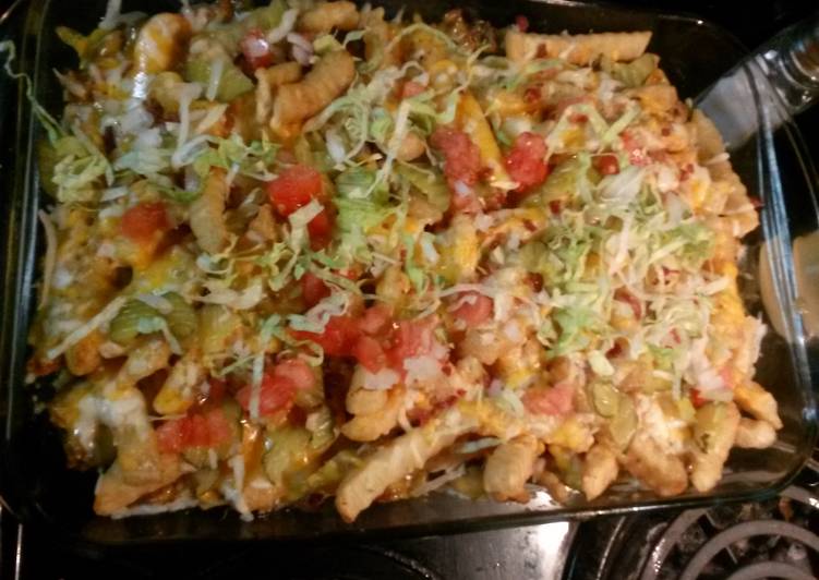 Cheeseburger and French fry casserole Recipe by TREASE Cookpad