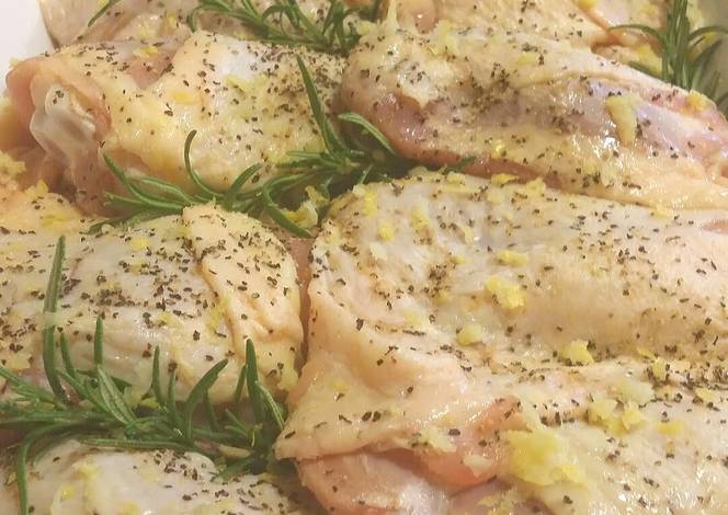 Resep Zesty Lemon and Rosemary Chicken