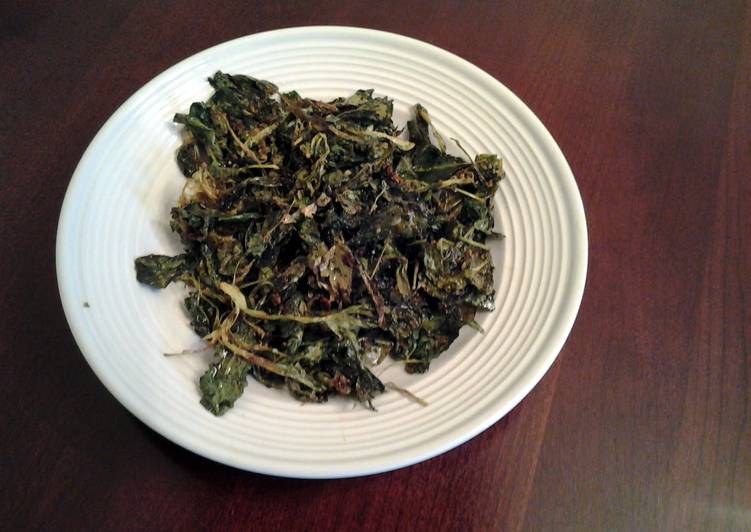 Roasted Garlic and Chili Parmesan Kale Recipe by fenway Cookpad