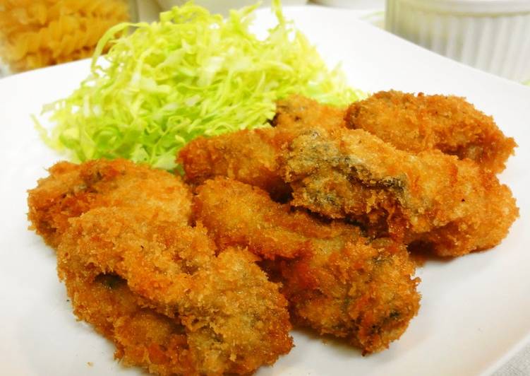 Basic Breaded Deep Fried Oysters Recipe by cookpad.japan - Cookpad