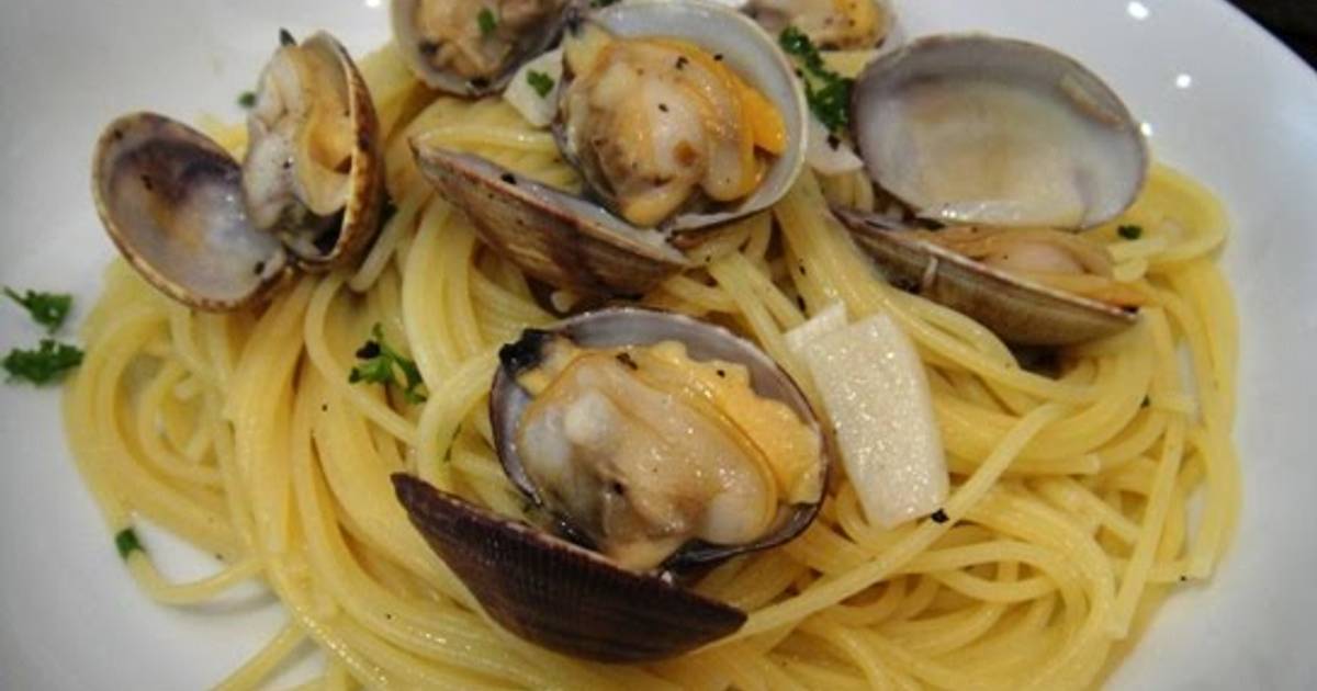 sugo con vongole in bianco
