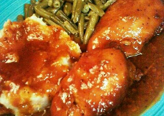 Resep Crockpot Apricot Chicken