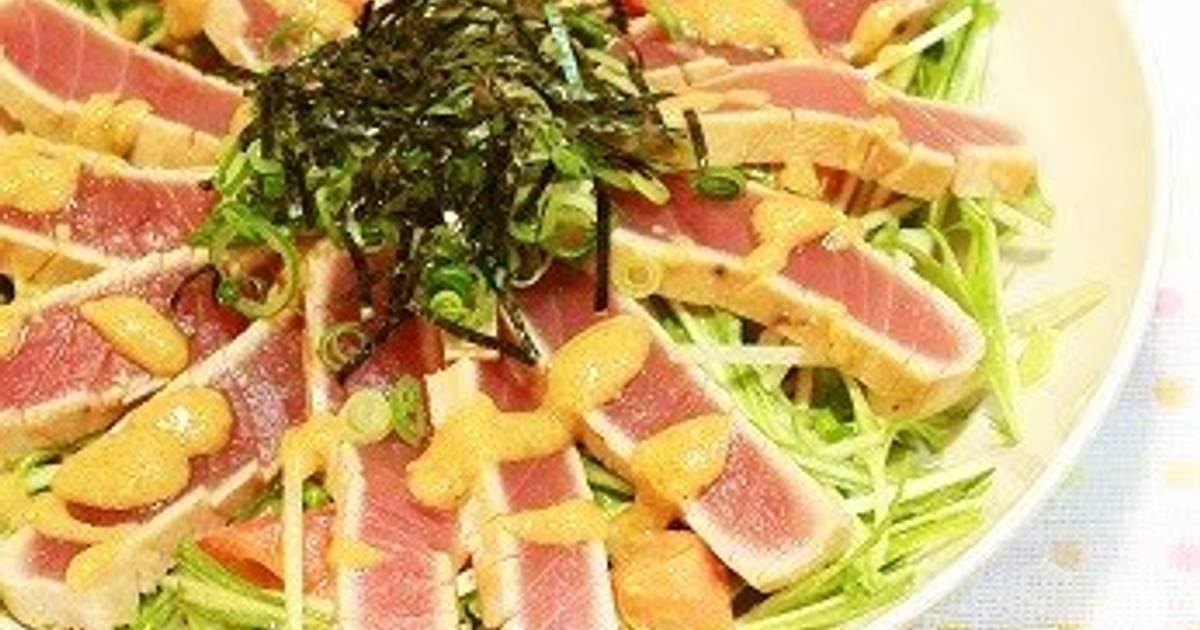 Tuna tataki recipes 8 recipes Cookpad
