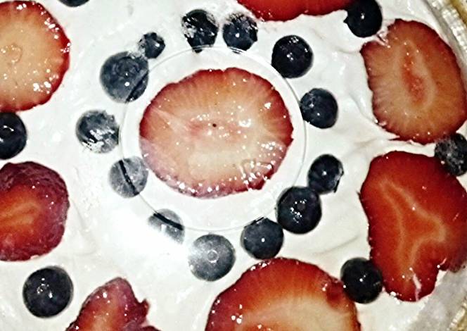 Resep SugaMamas Banana Pudding Featuring: Straw- & Blue-Berries W Grhm Crckr Crust!