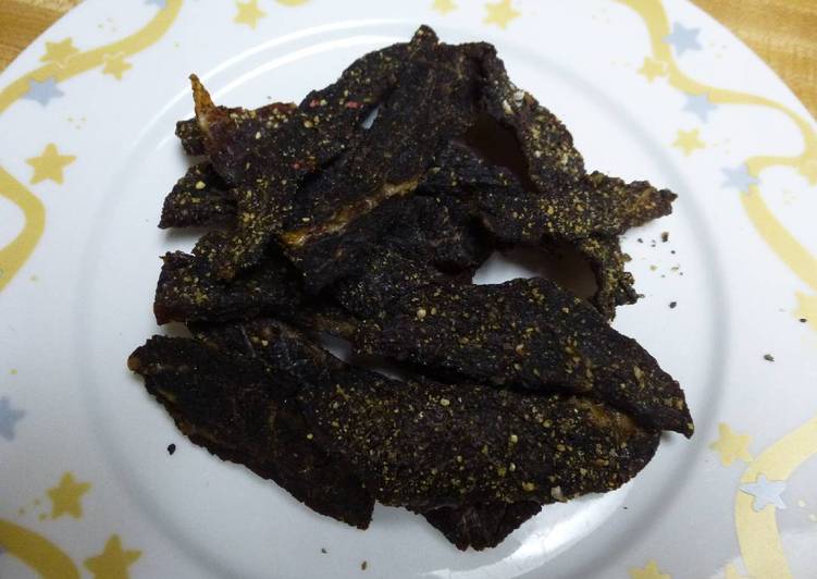 Sweet And Spicy Cola Pepper Beef Jerky Recipe by Lee's ...