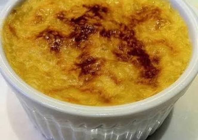 Resep Baked Sago Pudding