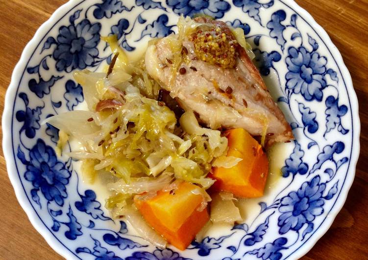 Germanstyle Braised Pork and Sauerkraut Recipe by Felice Cookpad