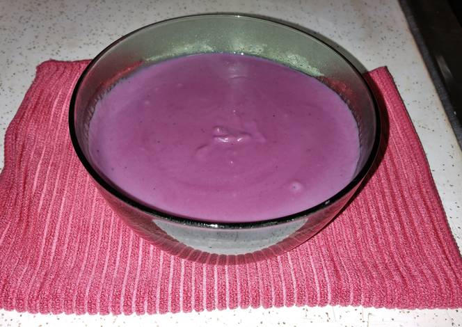 Resep Purple People Eater Soup!! Resep Purple People Eater Soup!!