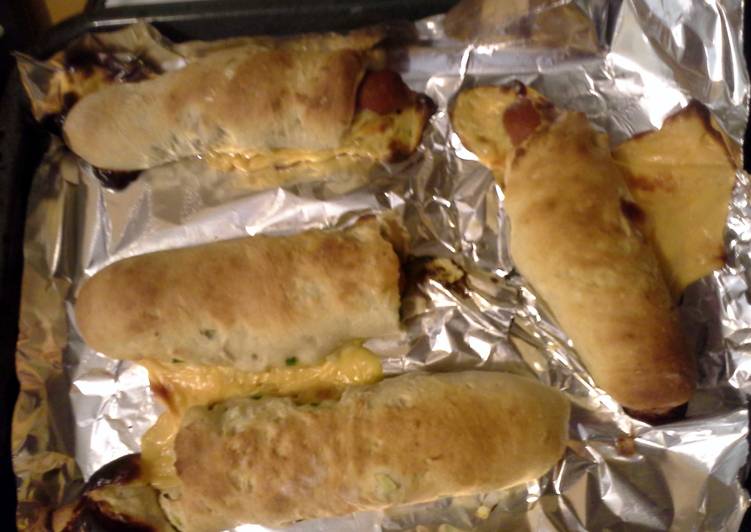 Jalapeno Cheader Weiner Wraps Recipe By Jonny983 Cookpad