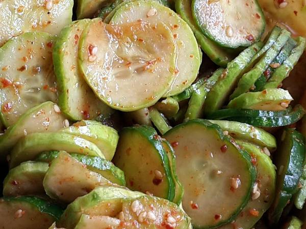 Korean Cucumber Salad (Spicy)