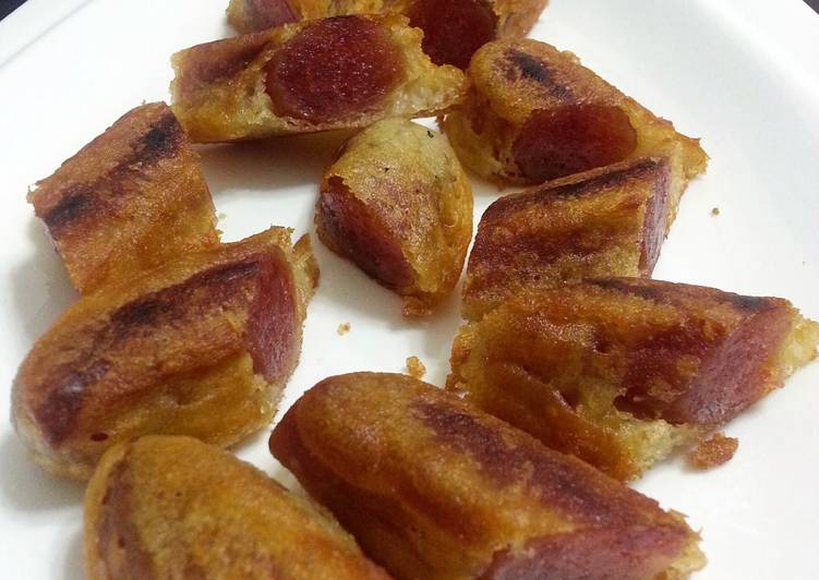 Beer Batter Chinese Sausage Recipe by Lee Goh Cookpad