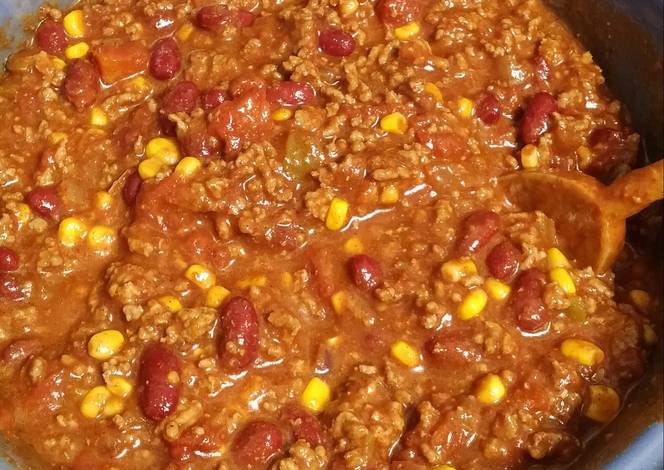 Resep Amy's awesome crock pot chili