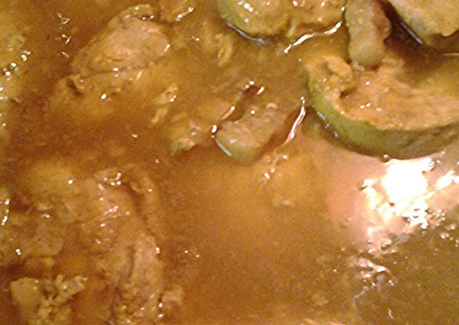 Resep Chicken in sage onion turmeric sauce