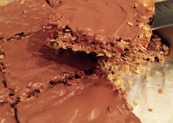 Resep Healthier Flapjacks Resep Healthier Flapjacks