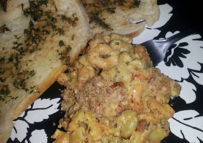 Resep Crusty Mac and cheese