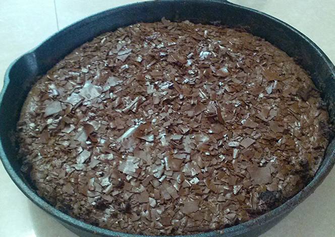 Resep Cast Iron Skillet Brownie