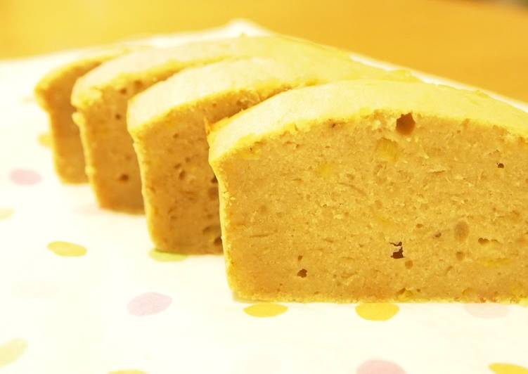 Super Easy Chewy Rice Flour Banana Cake Recipe By Cookpadjapan