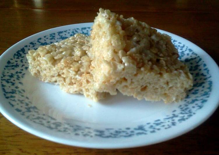 Vanilla Rice Krispie Treats Recipe by sarabeth351 Cookpad